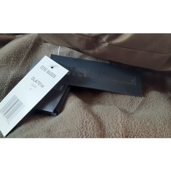 NWT - Steve Madden Chevron Quilted Outerwear Jacket in Olive Green Size: S/P - Picture 7 of 9